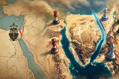 Sina yarımadası, Süveyş Kanalı ve Akdeniz